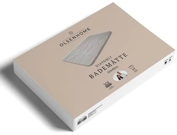 Olsen Home - Diatomite Bath Mat 60X40cm