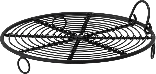 Sammy, Grytunderlägg, svart, metall