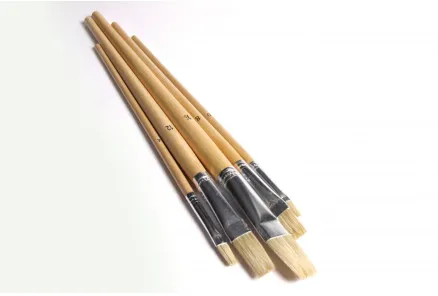 Artino Målarpenslar/Konstnärspenselset Platt Ass. Storlekar - 5 st