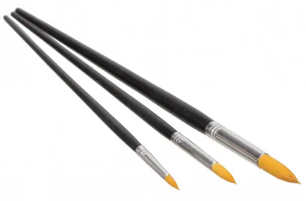 Artino Målarpenslar/Konstnärspenselset Rund Syntetisk Ass. Storlekar