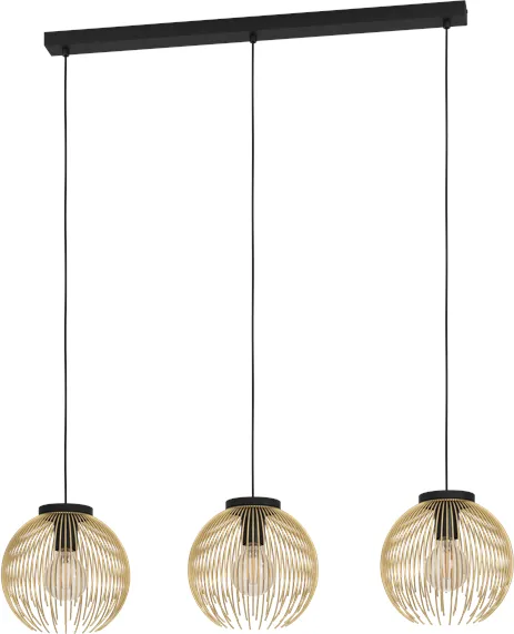 EGLO Venezuela Matbord 3Xe27 L935 Guld