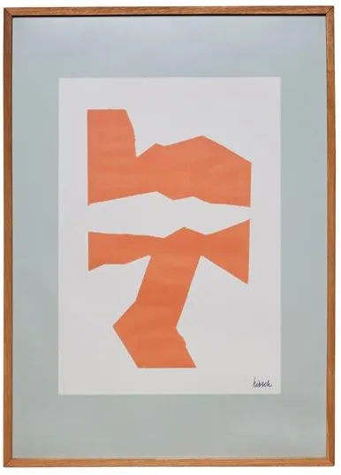 Hübsch Focal Ram 50x70 Natur