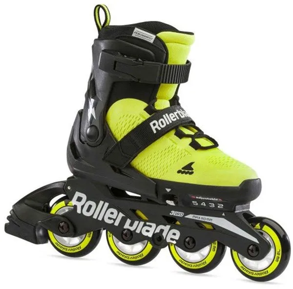 Rollerblade Rullskridskor Neon Yellow/Black - Storlek 36,5-40,5