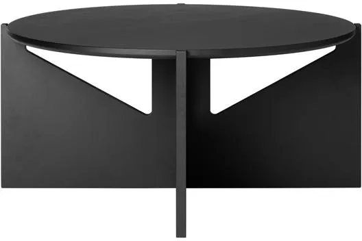 Kristina Dam Studio Simple soffbord XL svart lackerad ek